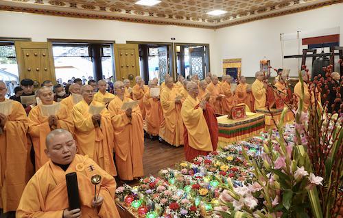 大年初一圣蹟寺举办新春祈福法会-图片1