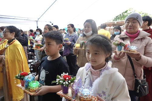 大年初一圣蹟寺举办新春祈福法会-图片3