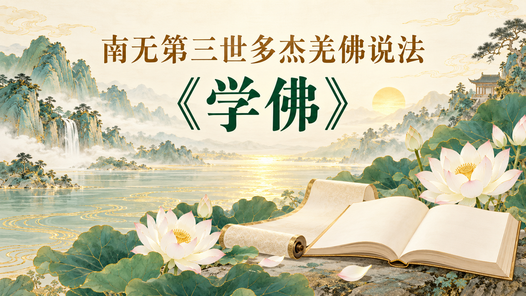 南无羌佛说法《学佛》