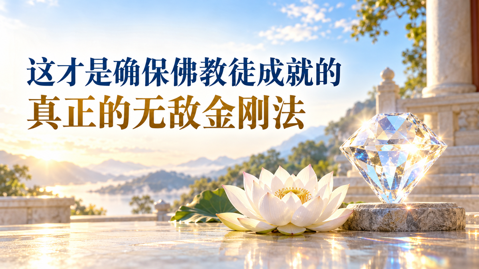 这才是确保佛教徒成就的真正的无敌金刚法